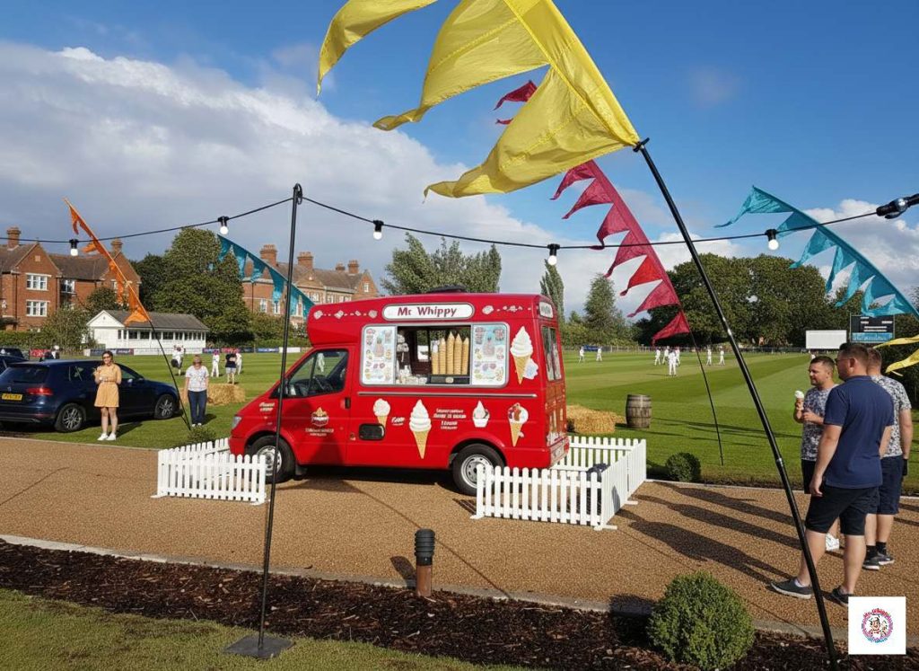 hire van for sport mr whippy