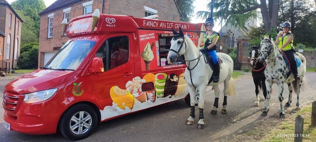 mr whippy hire van