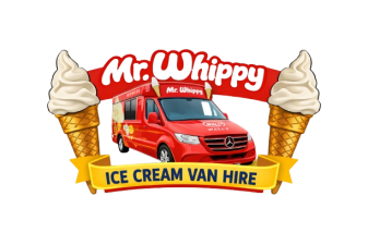 logo mr whippy hire van